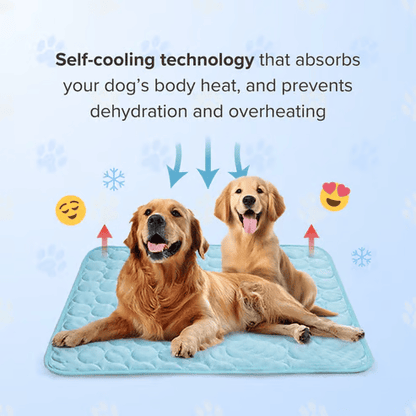 ❄️🐾Pet Cooling Mat (4x Enhanced Cooling Effect)🐶 A Summer Must-Have For Every Pet Owner