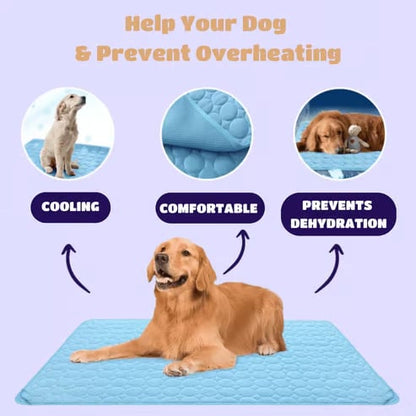❄️🐾Pet Cooling Mat (4x Enhanced Cooling Effect)🐶 A Summer Must-Have For Every Pet Owner