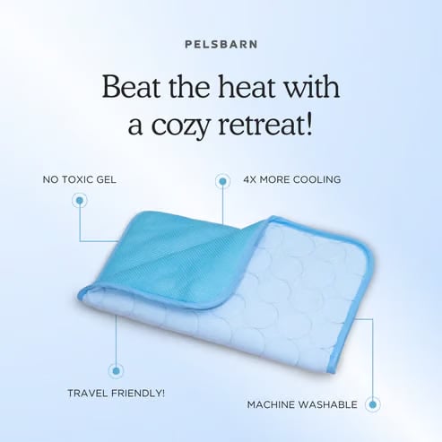 ❄️🐾Pet Cooling Mat (4x Enhanced Cooling Effect)🐶 A Summer Must-Have For Every Pet Owner