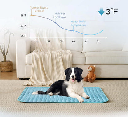 ❄️🐾Pet Cooling Mat (4x Enhanced Cooling Effect)🐶 A Summer Must-Have For Every Pet Owner