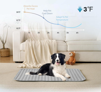 ❄️🐾Pet Cooling Mat (4x Enhanced Cooling Effect)🐶 A Summer Must-Have For Every Pet Owner