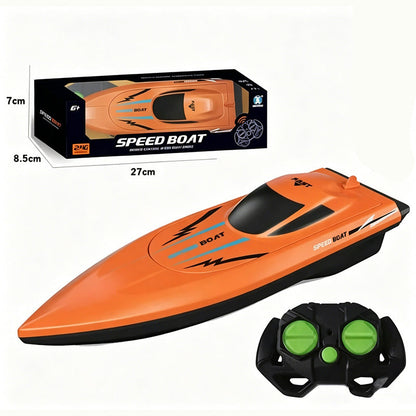🚤 LIMITED-TIME 50% OFF! ✨ Dual-Motor RC Boat – 2.4GHz, Waterproof, Impact-Resistant 🌊