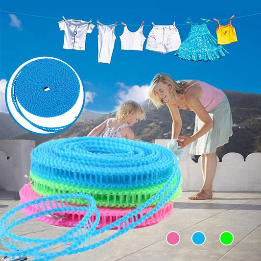 💥BUY 1 GET 1 FREE 🔗Windproof non-slip clothesline👕No More Windy Laundry Disasters 🌬️