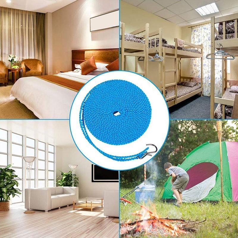 💥BUY 1 GET 1 FREE 🔗Windproof non-slip clothesline👕No More Windy Laundry Disasters 🌬️