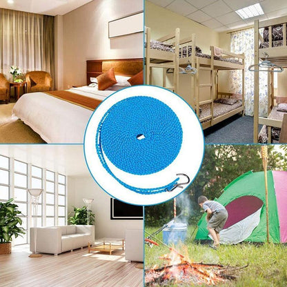 💥BUY 1 GET 1 FREE 🔗Windproof non-slip clothesline👕No More Windy Laundry Disasters 🌬️