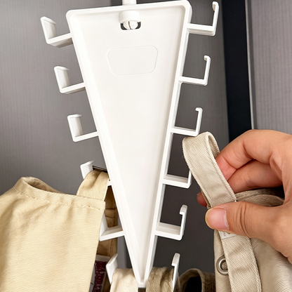 ⏳LIMITED-TIME DEAL! 🏠 Buy 1 Get 1 Free – Triangle Closet Organizer for Clothes, Accessories & More 💖