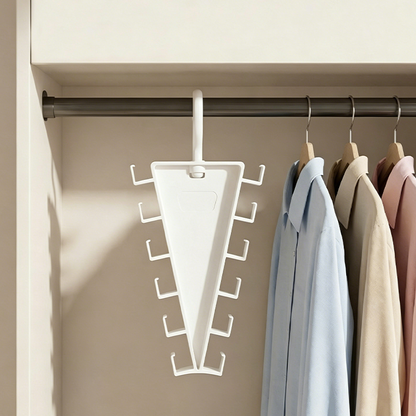 ⏳LIMITED-TIME DEAL! 🏠 Buy 1 Get 1 Free – Triangle Closet Organizer for Clothes, Accessories & More 💖