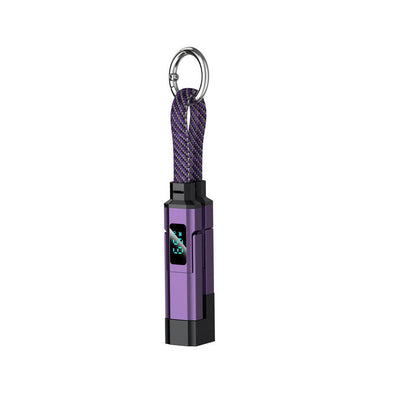🔥HOT SALE 61% OFF🔥4-in-1 Digital Display Keychain Charging Cable