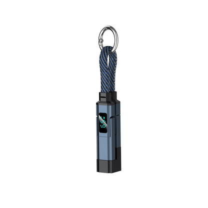 🔥HOT SALE 61% OFF🔥4-in-1 Digital Display Keychain Charging Cable