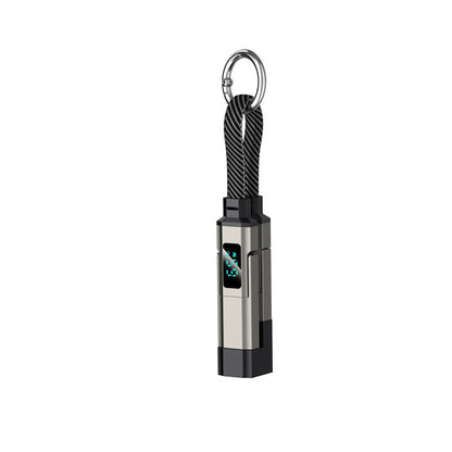 🔥HOT SALE 61% OFF🔥4-in-1 Digital Display Keychain Charging Cable