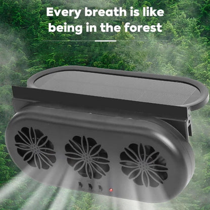 🔥Limited-time offer-Solar Air Circulation Exhaust Fan for Car - Cooling Artifact