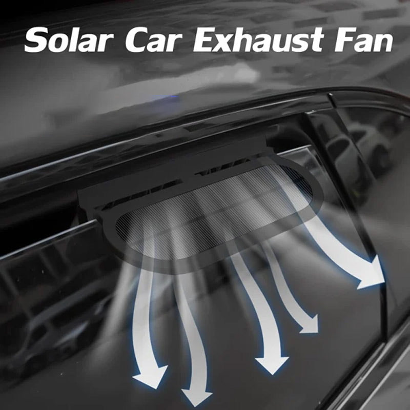 🔥Limited-time offer-Solar Air Circulation Exhaust Fan for Car - Cooling Artifact