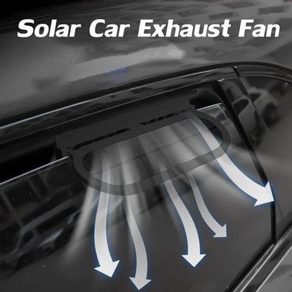 🔥Limited-time offer-Solar Air Circulation Exhaust Fan for Car - Cooling Artifact