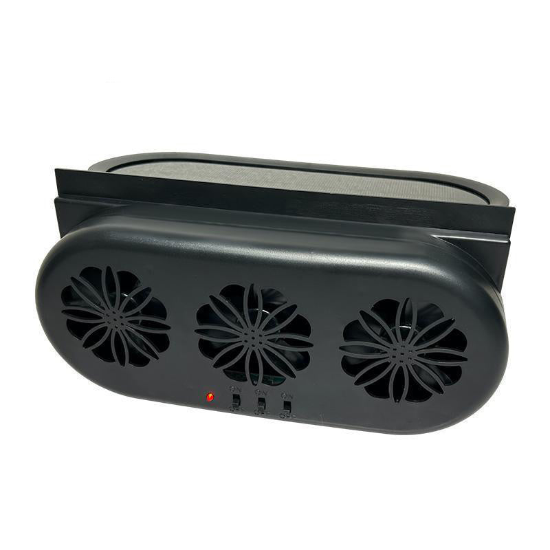 🔥Limited-time offer-Solar Air Circulation Exhaust Fan for Car - Cooling Artifact