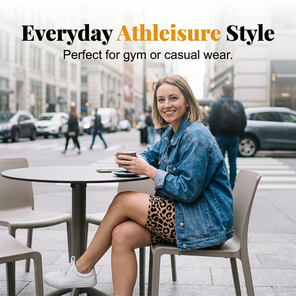 💥💫Last Day Of Special Store Price!🐆Women's High-Waisted Yoga Shorts with Pockets