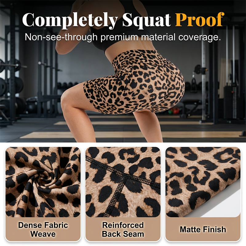 💥💫Last Day Of Special Store Price!🐆Women's High-Waisted Yoga Shorts with Pockets