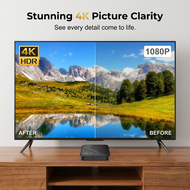 🎁Hot Sale 66% OFF⏳Android TV Box With Bluetooth -  Turn Your Old TV Into An Entertainment Hub