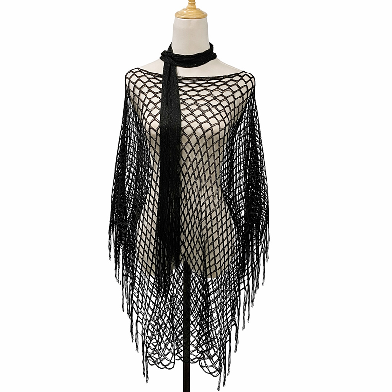 🏆 Sonderpreis letzter Tag 💲12.8! 💐 Sommerliches Metallic Häkel-Cover-Up – leicht, fließend & mühelos stylisches Sommer-Outfit