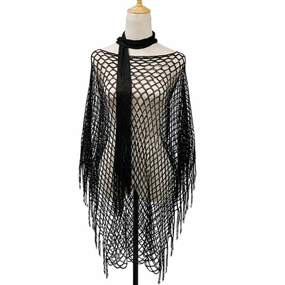 🏆 Sonderpreis letzter Tag 💲12.8! 💐 Sommerliches Metallic Häkel-Cover-Up – leicht, fließend & mühelos stylisches Sommer-Outfit