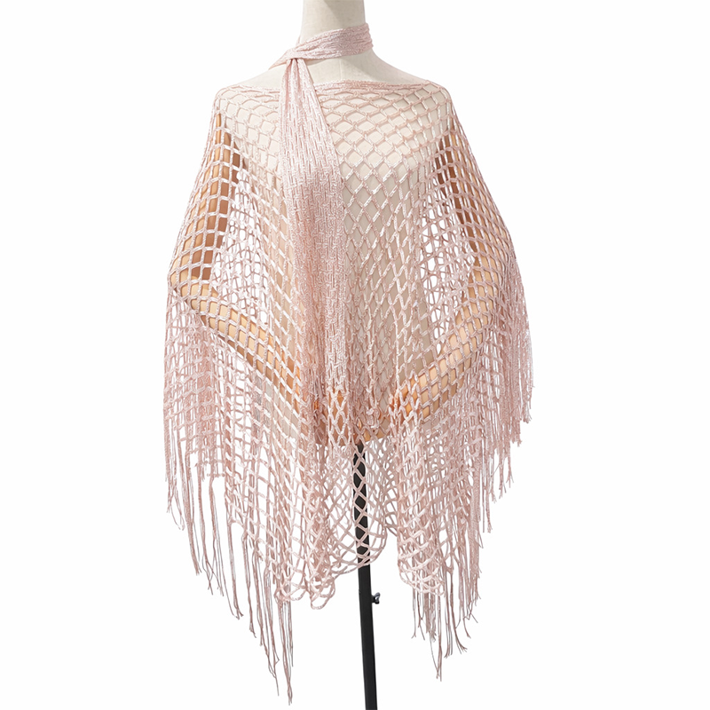 🏆 Sonderpreis letzter Tag 💲12.8! 💐 Sommerliches Metallic Häkel-Cover-Up – leicht, fließend & mühelos stylisches Sommer-Outfit