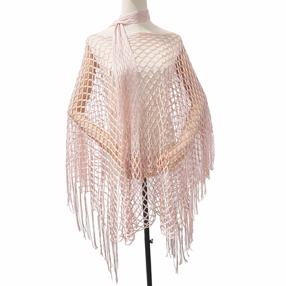 🏆 Sonderpreis letzter Tag 💲12.8! 💐 Sommerliches Metallic Häkel-Cover-Up – leicht, fließend & mühelos stylisches Sommer-Outfit