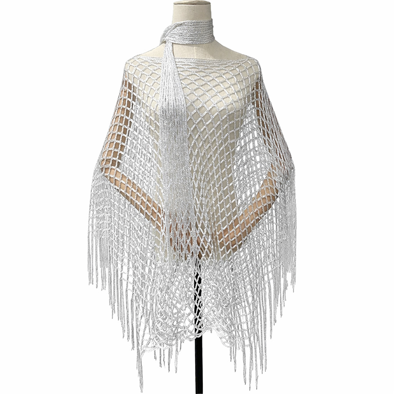 🏆 Sonderpreis letzter Tag 💲12.8! 💐 Sommerliches Metallic Häkel-Cover-Up – leicht, fließend & mühelos stylisches Sommer-Outfit
