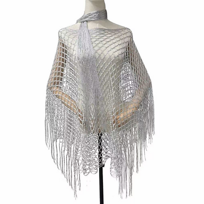🏆 Sonderpreis letzter Tag 💲12.8! 💐 Sommerliches Metallic Häkel-Cover-Up – leicht, fließend & mühelos stylisches Sommer-Outfit