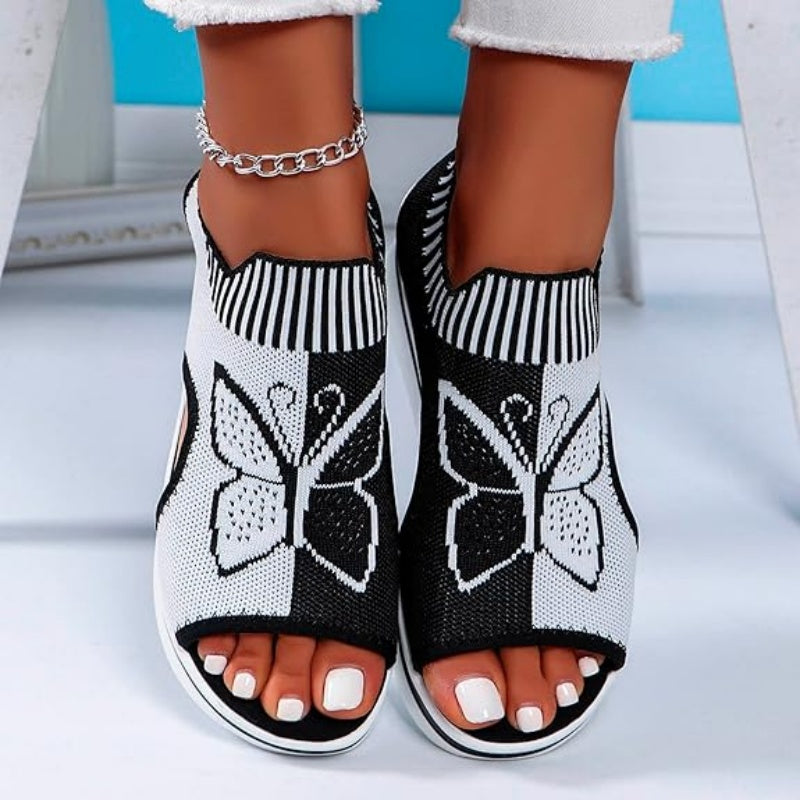 🌿🦶✨ LIMITED-TIME 50% OFF! Breathable Peep-Toe Platform Sandals – Soft EVA Sole, Adjustable Straps, 2-Inch Height Boost – Go from Beach to Brunch in Style 🥑🍹