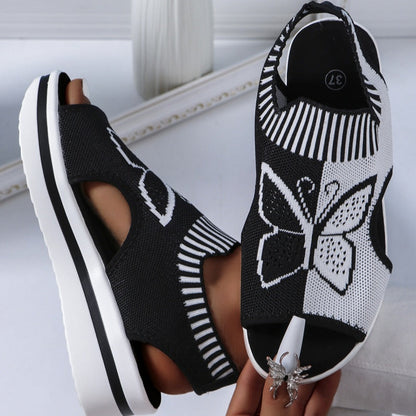 🌿🦶✨ LIMITED-TIME 50% OFF! Breathable Peep-Toe Platform Sandals – Soft EVA Sole, Adjustable Straps, 2-Inch Height Boost – Go from Beach to Brunch in Style 🥑🍹