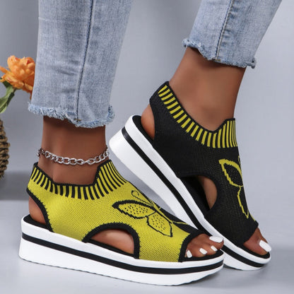 🌿🦶✨ LIMITED-TIME 50% OFF! Breathable Peep-Toe Platform Sandals – Soft EVA Sole, Adjustable Straps, 2-Inch Height Boost – Go from Beach to Brunch in Style 🥑🍹