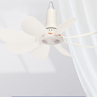 🏆LAST DAY SALE 50% OFF🔥Portable Mini Ceiling Fan with Hanging Hook – Silent Powerful Airflow 🔥🌬️