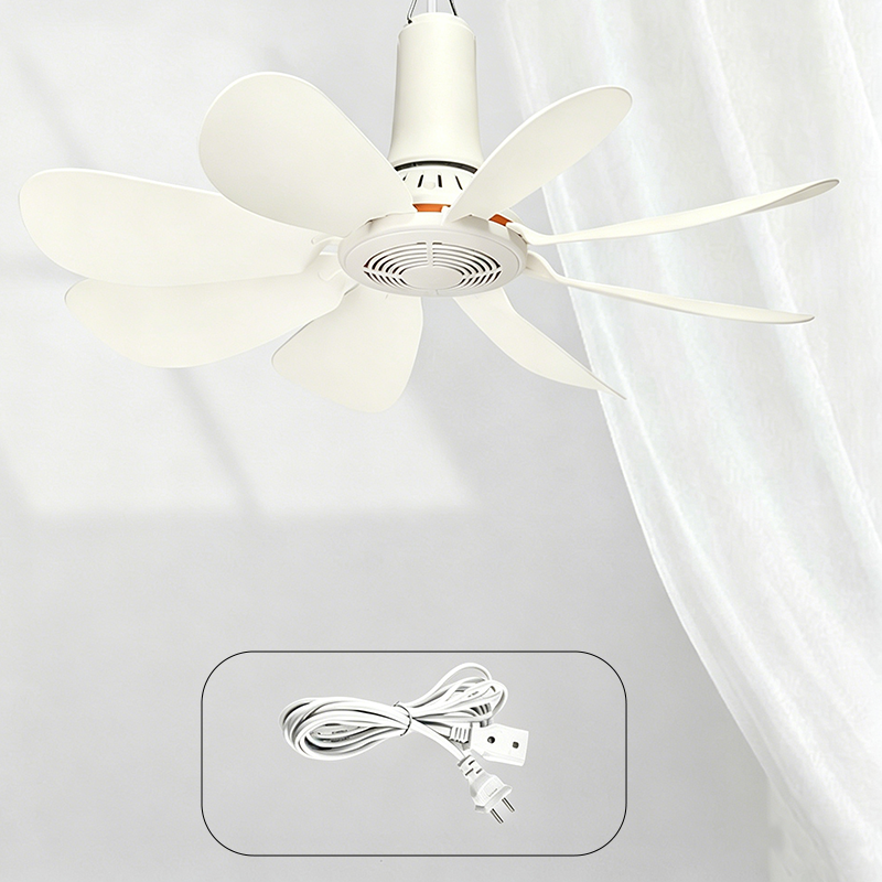 🏆LAST DAY SALE 50% OFF🔥Portable Mini Ceiling Fan with Hanging Hook – Silent Powerful Airflow 🔥🌬️