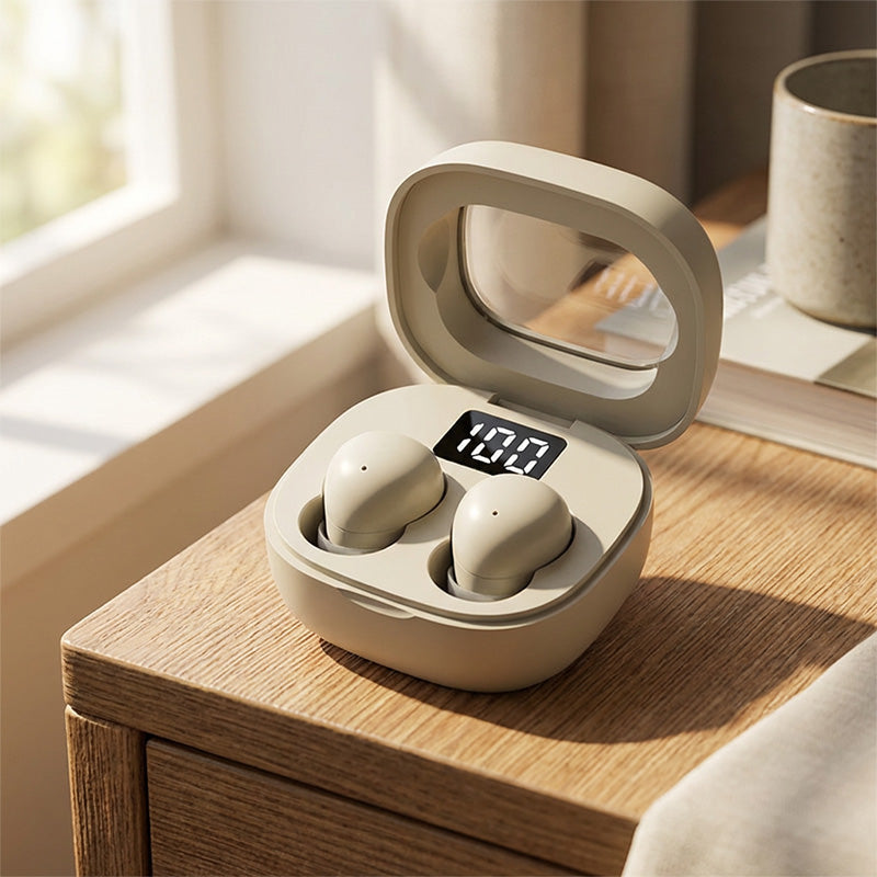 🎧Mini Wireless Earbuds With LED Digital Display Case🎶✨