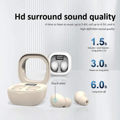 🎧Mini Wireless Earbuds With LED Digital Display Case🎶✨