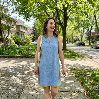 💃✨ Women's V Neck Sleeveless Loose Dress - Cool, Flattering & Effortlessly Stylish