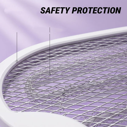 🦟 2-in-1 Foldable Electric Mosquito Swatter⚡ Swat, Zap & Sleep Bite-Free