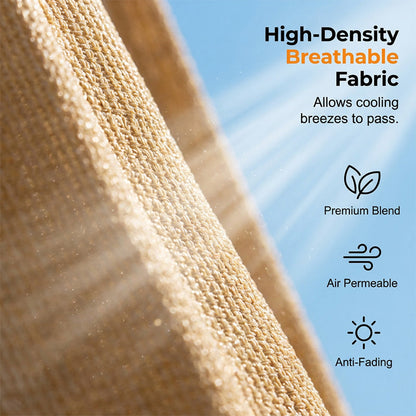 🔥 Summer Sale On Now ☀️✨Outdoor Breathable Sunshade Canopy Net🛡️ Blocks Up To 95% Of UV Rays