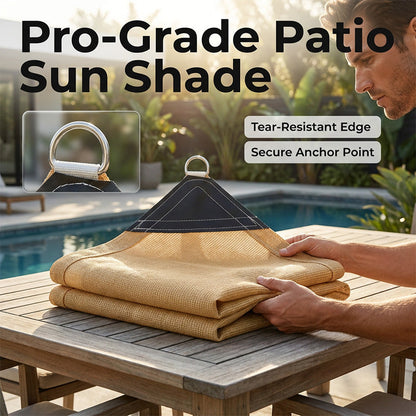 🔥 Summer Sale On Now ☀️✨Outdoor Breathable Sunshade Canopy Net🛡️ Blocks Up To 95% Of UV Rays