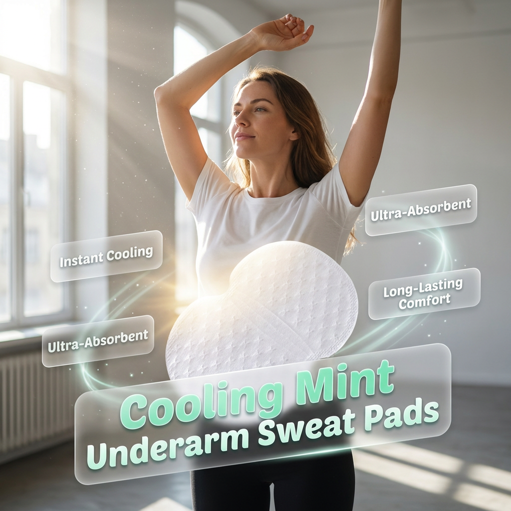 ✨Disposable Underarm Sweat Patches💧No Sweat Marks. No Embarrassment. Just Confidence