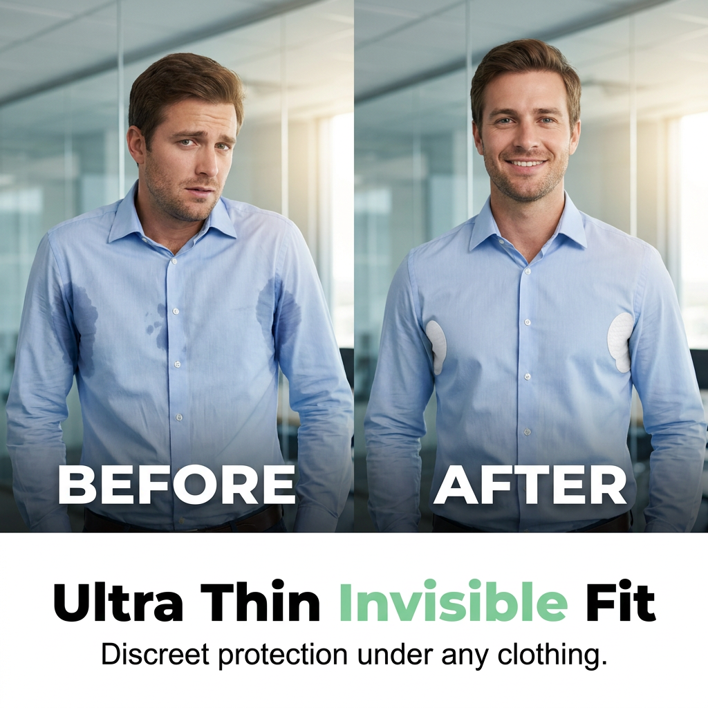 ✨Disposable Underarm Sweat Patches💧No Sweat Marks. No Embarrassment. Just Confidence