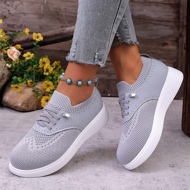 🏃‍♀️🔥Step Into Comfort & Style – Women's Breathable Mesh Slip-On Walking Shoes✨
