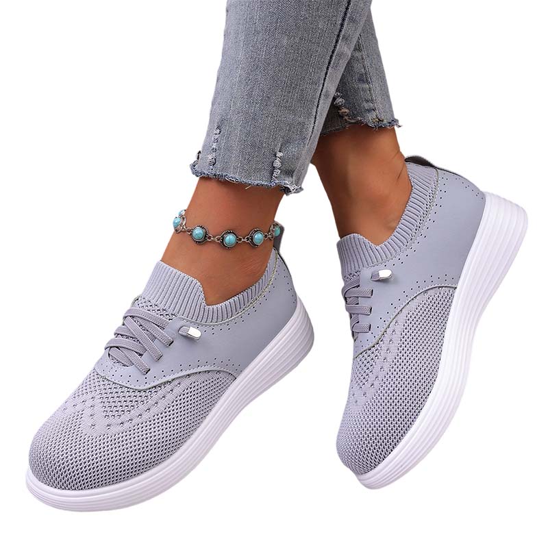 🏃‍♀️🔥Step Into Comfort & Style – Women's Breathable Mesh Slip-On Walking Shoes✨