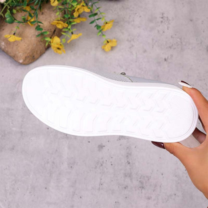 🏃‍♀️🔥Step Into Comfort & Style – Women's Breathable Mesh Slip-On Walking Shoes✨