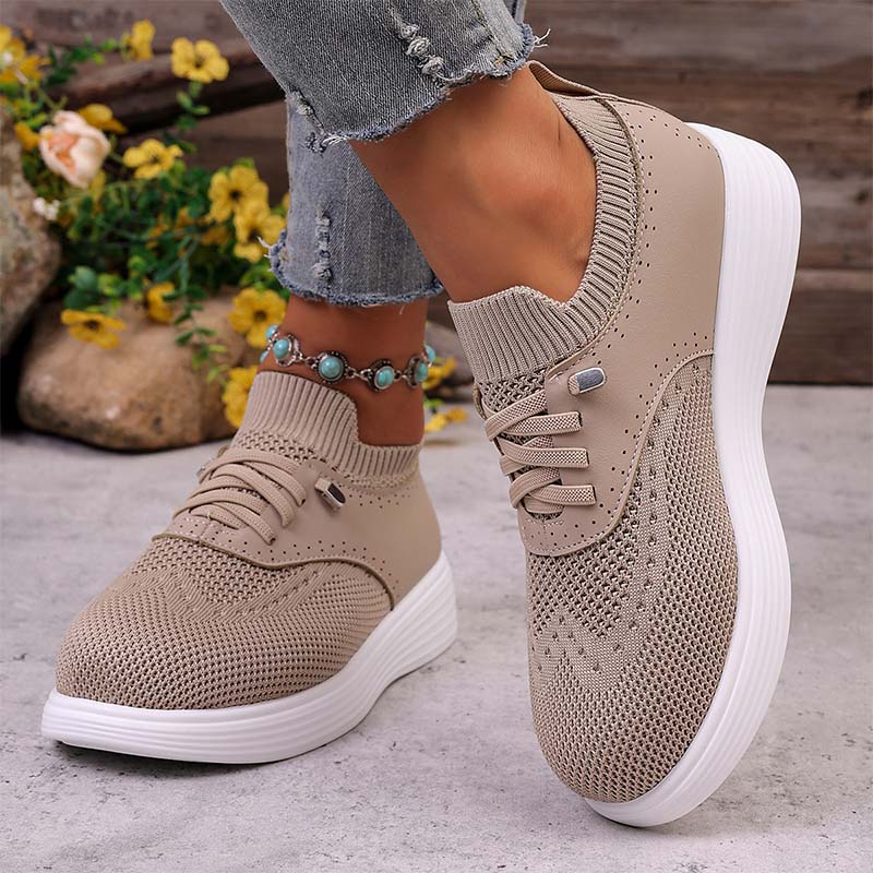 🏃‍♀️🔥Step Into Comfort & Style – Women's Breathable Mesh Slip-On Walking Shoes✨