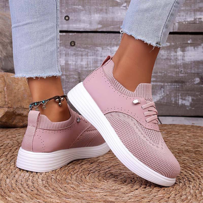 🏃‍♀️🔥Step Into Comfort & Style – Women's Breathable Mesh Slip-On Walking Shoes✨