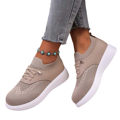 🏃‍♀️🔥Step Into Comfort & Style – Women's Breathable Mesh Slip-On Walking Shoes✨