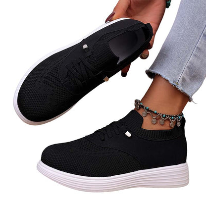 🏃‍♀️🔥Step Into Comfort & Style – Women's Breathable Mesh Slip-On Walking Shoes✨