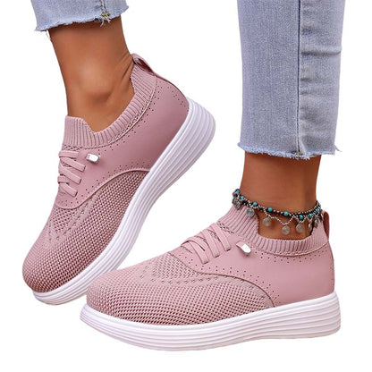 🏃‍♀️🔥Step Into Comfort & Style – Women's Breathable Mesh Slip-On Walking Shoes✨