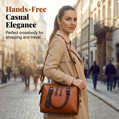 👜Women's PU Leather 4-Piece Handbag Set – Chic, Versatile & Timeless ✨