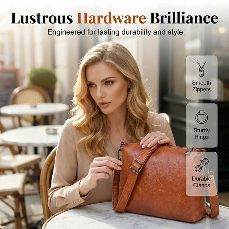 👜Women's PU Leather 4-Piece Handbag Set – Chic, Versatile & Timeless ✨